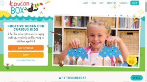 Photo of the toucanBox website
